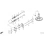 Honda HF1211K2-SE (1100001-1199999) -  Camshaft Diagram