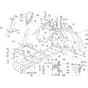 Honda HF1211K3-HE -  Chassis Diagram