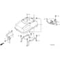 Honda HF1211K3-HE -  Fan Cover Diagram