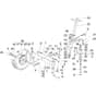 Honda HF2113-SE -  Steering Group Diagram