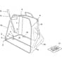 Honda HF2114K2-SE -  Mobile Grass Catcher Group Diagram