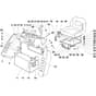 Honda HF2213-SF -  Dashboard/Seat Assembly Diagram