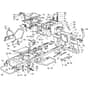 Honda HF2216-HE -  Frame Diagram