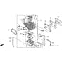 Honda HF2315-SBE -  Carburettor Diagram