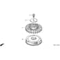 Honda HF2315K1-HMEA -  Flywheel Diagram