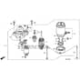 Honda HF2315K2-HME -  Starter Motor Diagram