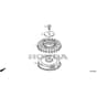 Honda HF2315K2-SBE -  Flywheel Diagram