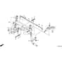 Honda HF2315K2-SBE -  Front Axle Diagram
