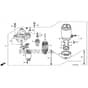 Honda HF2315K3-SBE -  Starter Motor Diagram