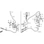 Honda HF2417-HME -  Shift Lever, Clutch Switch Diagram