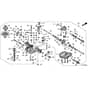 Honda HF2417-HME -  Transmission Diagram