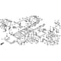 Honda HF2417-HTEA -  Frame Diagram