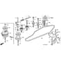 Honda HF2417K2-HMEA -  Mission Pulley Diagram