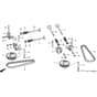 Honda HF2417K2-HTEA -  Camshaft Diagram
