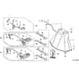 Honda HF2417K2-HTEA -  Deflector Diagram