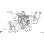 Honda HF2417K3-HME -  Crankcase Diagram