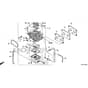Honda HF2417K3-HTE -  Carburettor Diagram