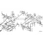 Honda HF2417K3-HTE -  Cutting Plate Lifting Diagram