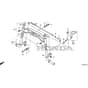 Honda HF2417K3-HTE -  Front Axle Diagram