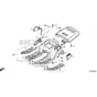 Honda HF2417K3-HTE -  Platform Diagram