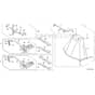 Honda HF2417K5-HME -  Mulching Kit, Deflector Diagram