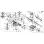 Honda HF2620-HME -  Transmission Diagram