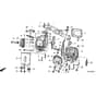 Honda HF2620-HMEA -  Cylinder Head Diagram