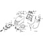 Honda HF2620-HTE -  Hood Diagram