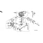 Honda HF2620K1-HMEA -  Carburettor Diagram