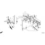 Honda HF2622-HMF -  Control Diagram