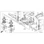 Honda HF2622-HMF -  Cutting Housing Diagram
