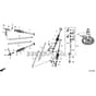 Honda HF2622-HTF -  Camshaft Diagram