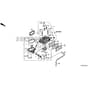 Honda HF2622-HTF -  Carburettor Diagram