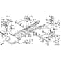 Honda HF2622-HTF -  Frame Diagram