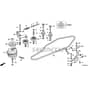 Honda HF2622-HTF -  Mission Pulley Diagram