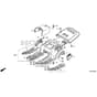 Honda HF2622-HTF -  Platform Diagram