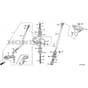 Honda HF2622K1-HME -  Steering Wheel Diagram