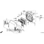 Honda HF2622K1-HTE -  Air Cleaner Diagram