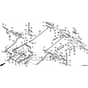 Honda HF2625-HTEH -  Cutting Plate Lifting Diagram