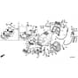 Honda HF2625-HTEH -  Hood Diagram