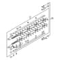 Genuine Stihl HL100 / V - Blade 0°, 30°, 0° - 90° (24.2005)