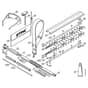 Genuine Stihl HL73 K / O - Drive tube assembly, Blade