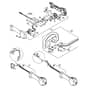 Genuine Stihl HL92 KC-E / F - Control handle