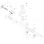 Stihl HLA66 - Drive Tube Assembly, Loop Handle - Parts Diagram