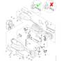 Stihl HLA66 - Handle Housing, Cover ⇥ 443381483 - Parts Diagram