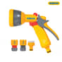 Hozelock 2347 Multi-Pattern Spray Gun Starter Set with Fittings - 2347P0000