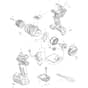 Makita HP002G - Cordless Hammer Driver Drill - Power Tool Diagram