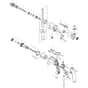 Makita HP2071 - 2-Speed Hammer Drill 20mm - Power Tool Diagram