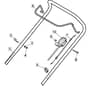 HP454 - 2013-2014 - 299194643/BQ - Mountfield Rotary Mower Upper Handle Diagram