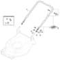 HP46 - 2019-2021 - 2L0481048/M19 - Mountfield Lower Handle Diagram